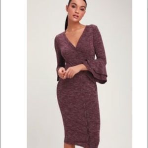 NWT Lulus Button-up Dress